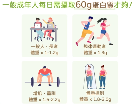 蛋白質攝取量計算 蛋白質攝取量計算