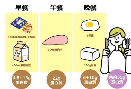 蛋白質攝取量 蛋白質攝取量