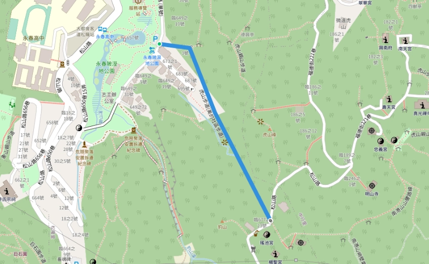 虎山步道健行攻略