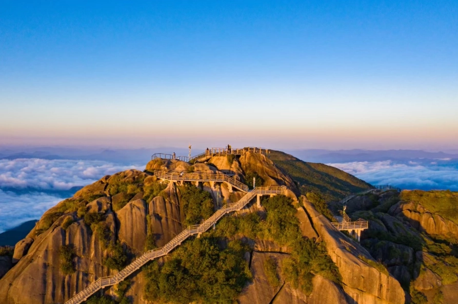 石牛山 雲海 石牛山 雲海