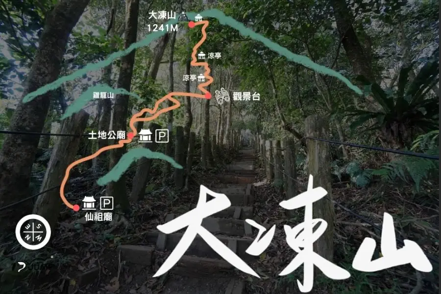 台南大棟山登山步道