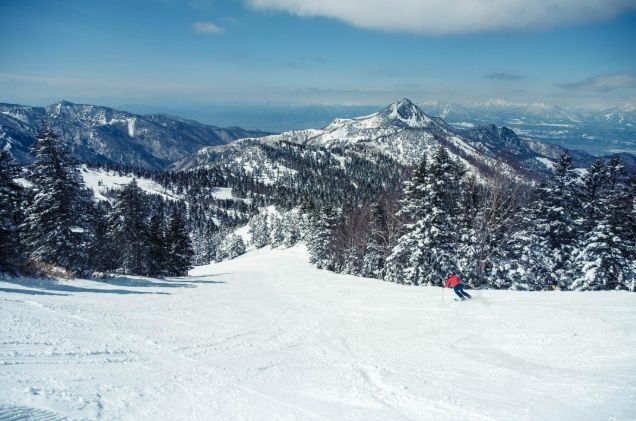 志賀高原滑雪場