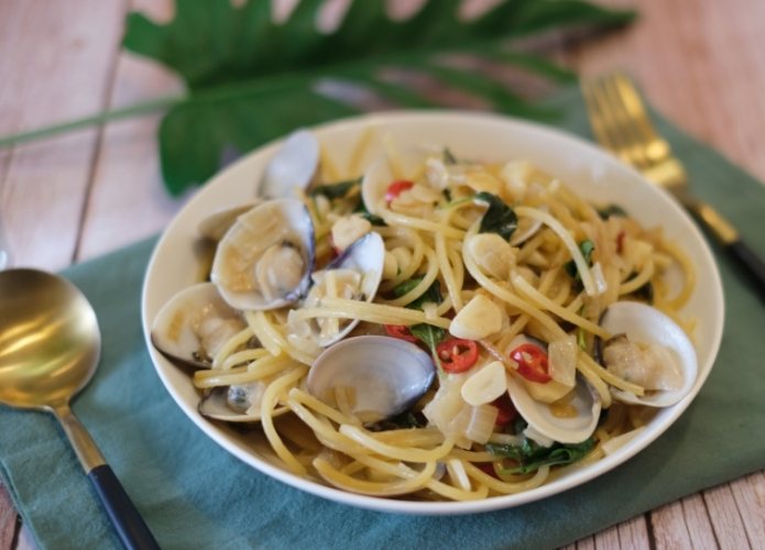 蛤蜊義大利麵 蛤蜊義大利麵