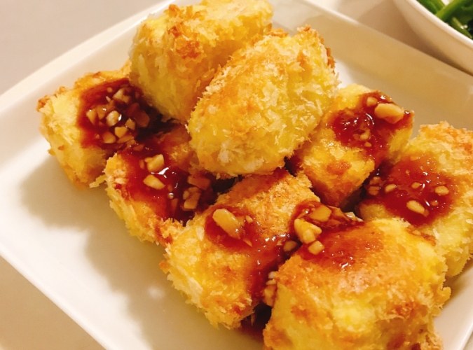 氣炸雞蛋豆腐 氣炸雞蛋豆腐
