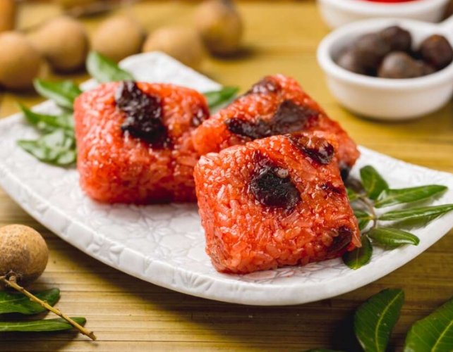 紅麴米糕 紅麴米糕