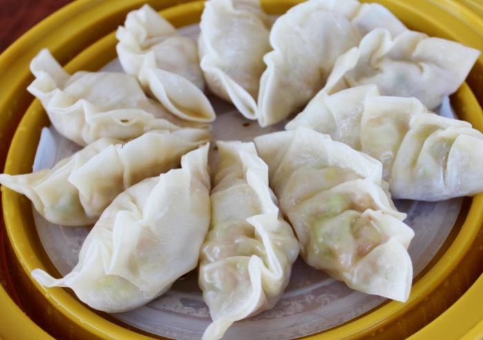 蒸餃子