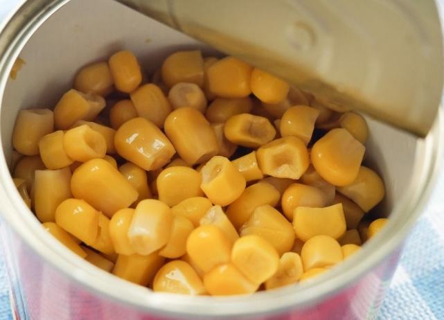 玉米罐頭卡路里 玉米罐頭卡路里