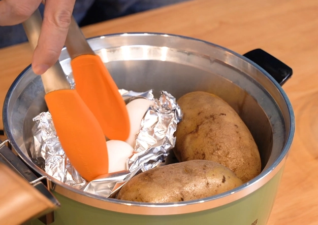 電鍋蒸馬鈴薯技巧