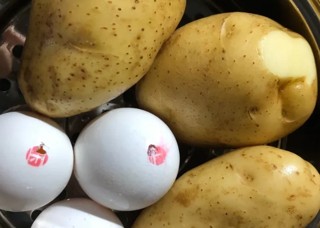 馬鈴薯電鍋蒸法