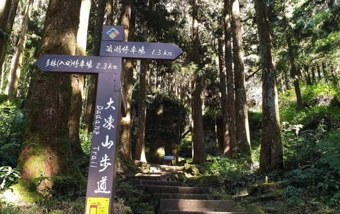大凍山登山路線