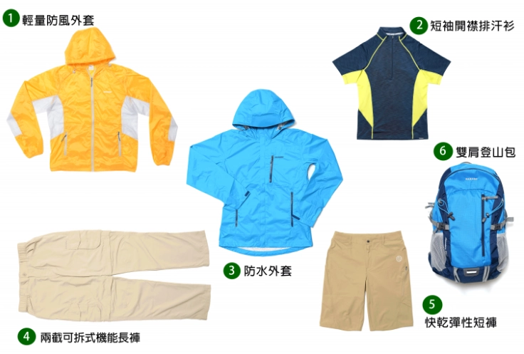 健行裝備清單
