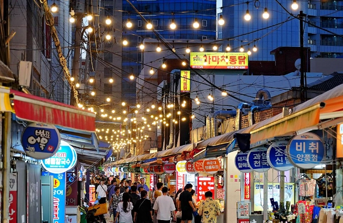 釜山傳統市場美食