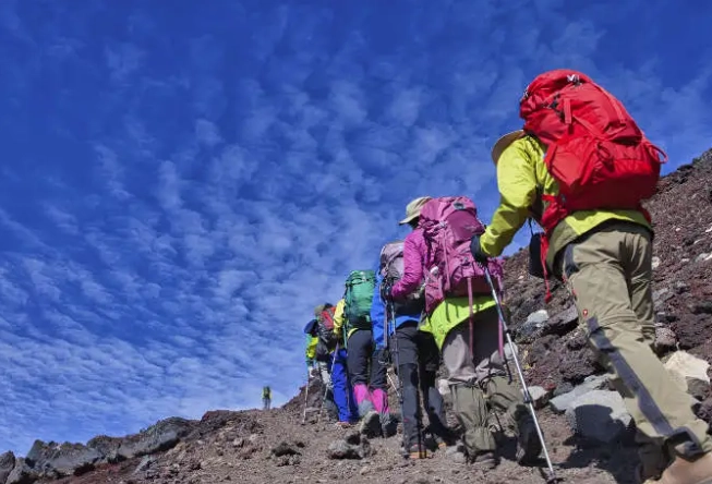 富士山登山準備