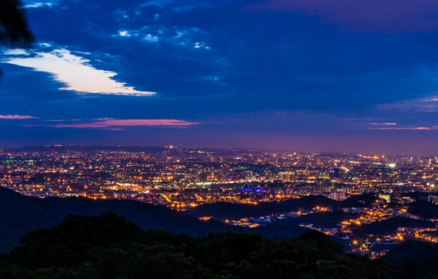 大棟山夜景交通 大棟山夜景交通