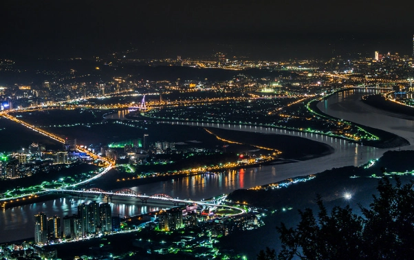 觀音山夜景